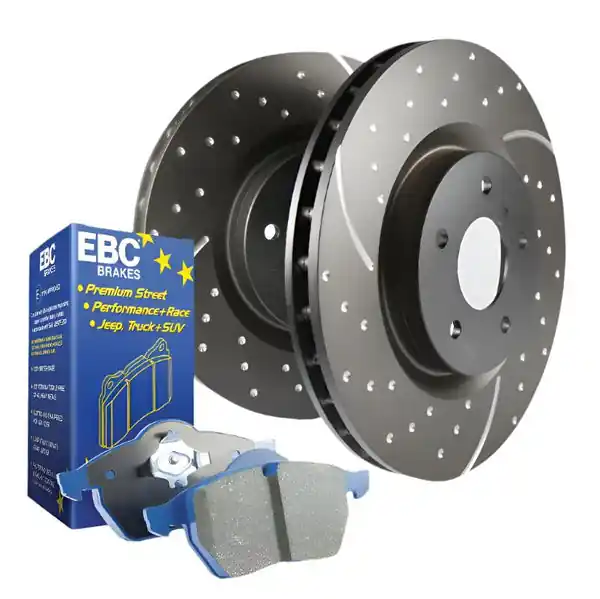 EBC S6 Kits Bluestuff Pads & GD Rotors Subaru Rear