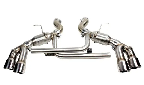 Mishimoto 2016+ Chevrolet Camaro SS Quad-Tip Pro Axle-Back Exhaust w/ Polished Tips
