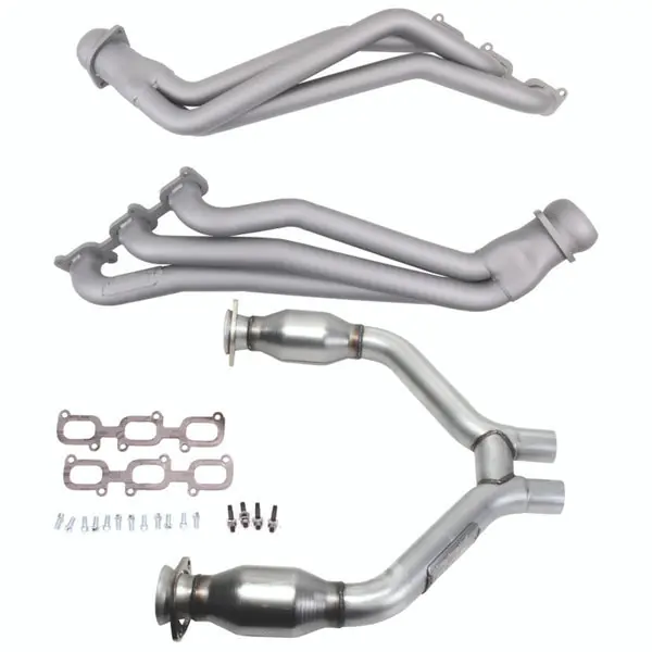 BBK 1-3/4 Long Tube Headers w/High Flow Catted H Pipe (Ti Ceramic) 16423