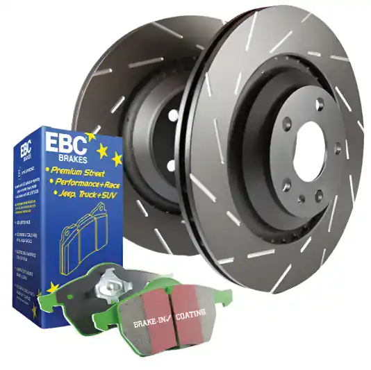 EBC S2 Kits Greenstuff Pads and USR Rotors
