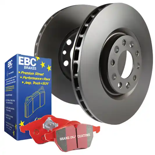 EBC S12 Kits Redstuff Pads and RK Rotors