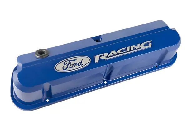 Ford Racing 289-351 Slant Edge Blue Valve Cover