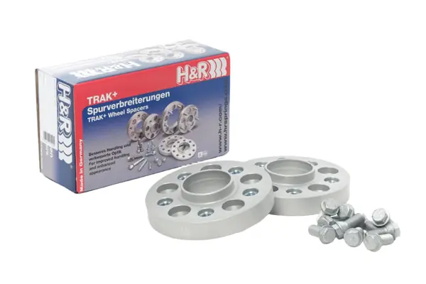 H&R Trak+ 40mm DRM Spacer Bolt Pattern 5/120 Center Bore 72.5 Bolt Thread 14x1.5 - Black