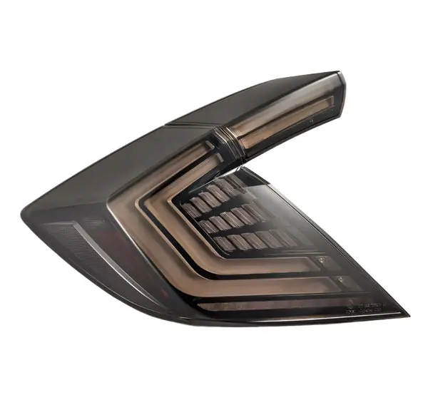 AlphaRex 16-21 Honda Civic Hatchback / Type-R FK8 Nova-Series LED Tail Lights - Black Smoke