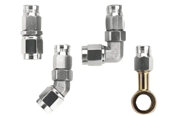 Fragola -4AN Race-Rite Crimp-On Hose End Straight