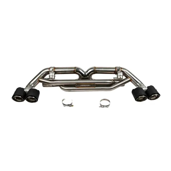 Fabspeed Porsche 991.2 Carrera Valvetronic Center Muffler Bypass X-Pipe (Non-PSE Only)
