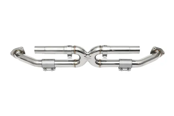 Fabspeed Porsche 991 Carrera Center Muffler Bypass X-Pipe (Non-Valved Exhaust)(2012-2016)