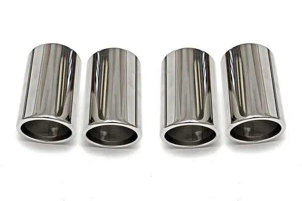 Fabspeed Ferrari F430 Polished Slip-On Tip Covers (2005-2009)