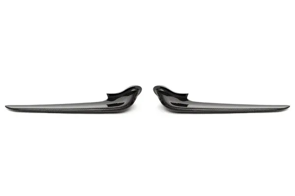 Fabspeed Ferrari 458 Italia Carbon Fiber Front Bumper Blades (2010-2015)