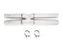 Fabspeed Maserati Quattroporte Resonator Bypass X-Pipe (2004-2012)