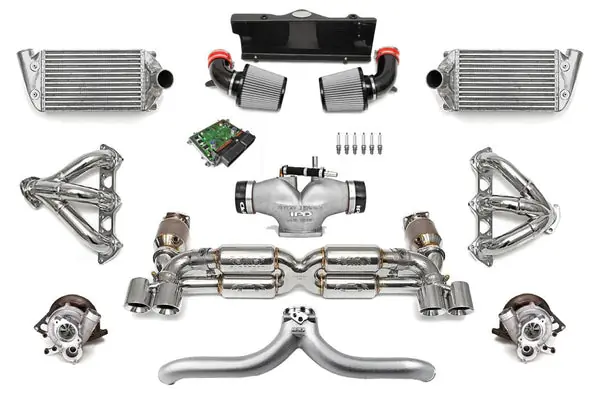 Fabspeed Porsche 997 Turbo FS-700 Supersport Turbo Package (2006-2009)