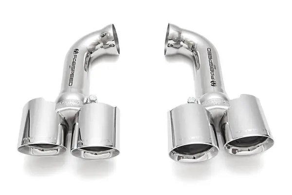 Fabspeed Porsche 958 V6 Deluxe Quad Tips (for PSE) (2011-2014)