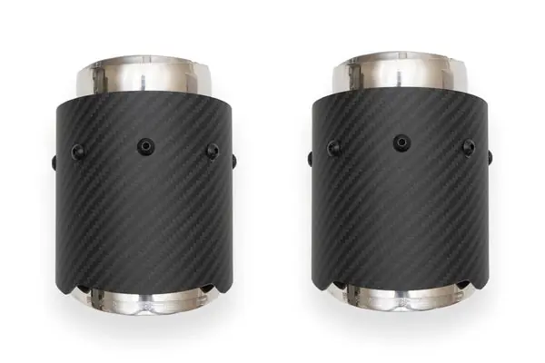Fabspeed McLaren 570S / 570GT / 540C Deluxe Bolt-On Dual Carbon Fiber Tips