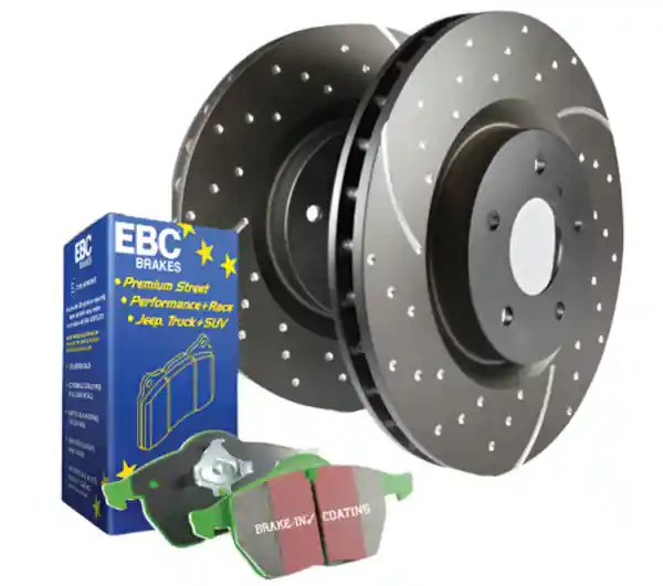 EBC S2 Brake Pad and Rotor Kit