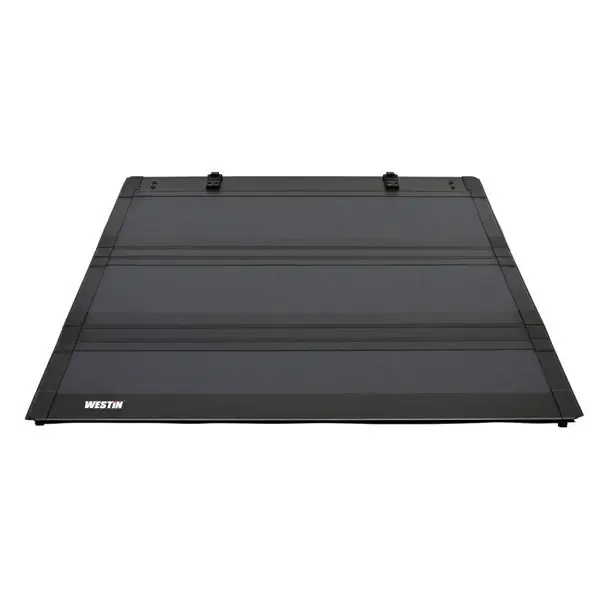 Westin 07-21 Toyota Tundra 5ft 7in Bed Hard Tri-Fold Tonneau Cover - Black