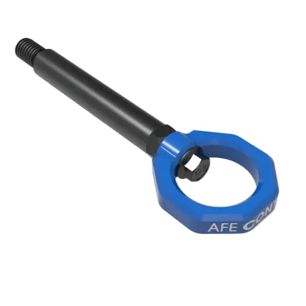 aFe 23-25 BMW M2 (G87) CONTROL Front / Rear Tow Hook - Blue