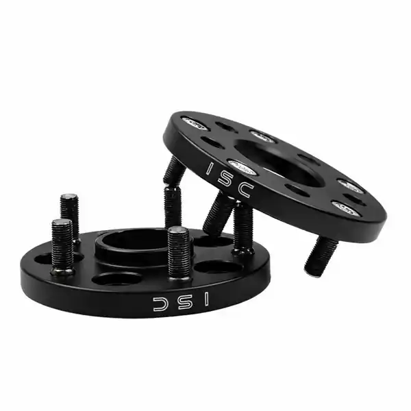 ISC Suspension 5x114 Hub Centric Wheel Spacers 15mm Black (Pair)