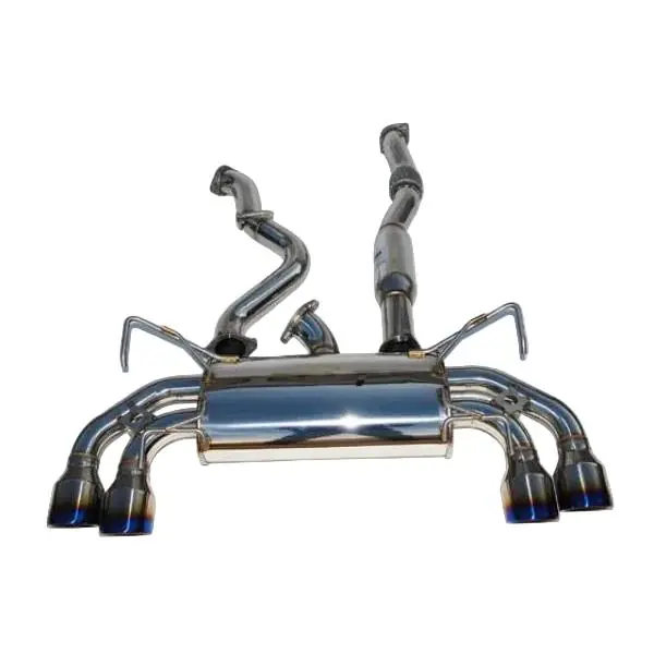 Invidia 08-11 STi Hatch / 11 WRX Hatch Dual Q300 Titanium Tip Cat-back Exhaust