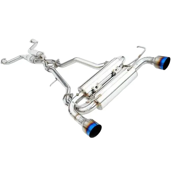 Invidia 03-06 Infiniti G35 Coupe Gemini Rolled Stainless Steel Tip Cat-back Exhaust