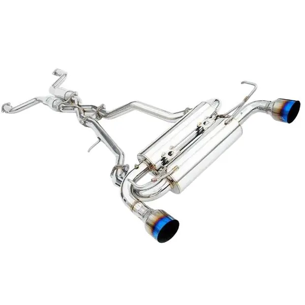 Invidia 09+ 370Z Gemini Single Layer Titanium Tip Cat-back Exhaust