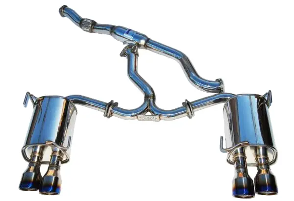 Invidia 11+ STI/WRX Sedan Only 76mm Q300 Titanium Tip Cat-back Exhaust