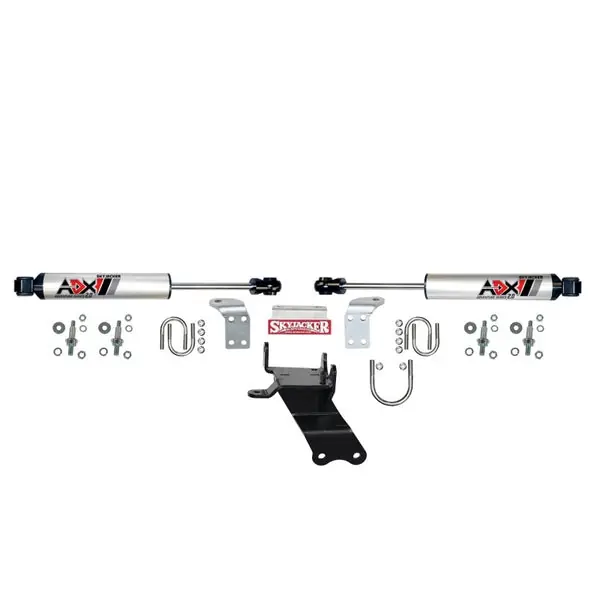 Skyjacker 18-24 Jeep Gladiator JL ADX 2.0 Dual Stabilizer Kit w/ CNC Machined Polished Alum.