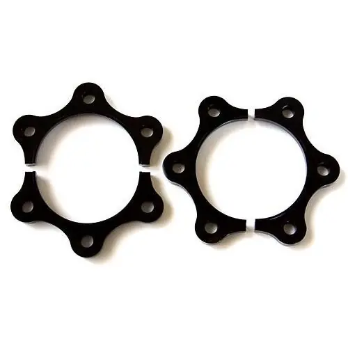 BLOX Honda S2000 Racing Half Shaft Spacers - Black (Recommended for vehicles lowered 1.25in or more)