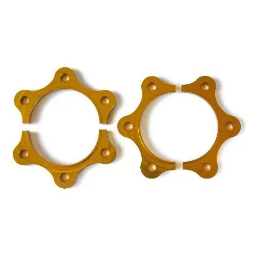 BLOX Honda S2000 Racing Half Shaft Spacers-Silver (Recommended for vehicles lowered 1.25in or more)