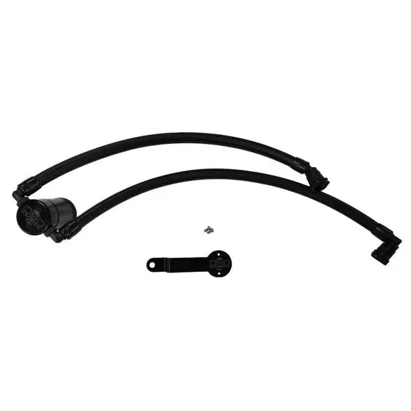 J&L 19-25 Dodge Ram 1500 3.6L PCV Side Oil Separator 3.0 - Black Anodized