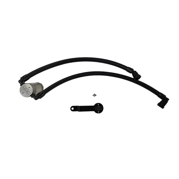 J&L 19-25 Ram 1500 3.6L Oil Separator 3.0 PCV Side -Clear Anodized