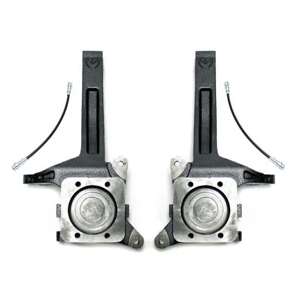 MaxTrac 07-18 Toyota Tundra 2WD 3.5in Front Lift Spindles w/Extended DOT Compliant Brake Lines