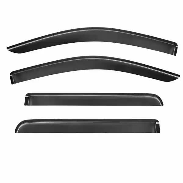 Westin 23-25 GMC Colorado/Canyon In-Channel Wind Deflector 4pc - Matte Black