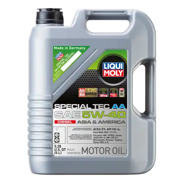 LIQUI MOLY 5L Special Tec AA Motor Oil SAE 5W40 Diesel
