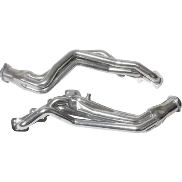 BBK 99-04 Ford Mustang Cobra/Mach1 1-5/8 Long Tube Header w/High Flow Catted X-Pipe (Silver Ceramic)