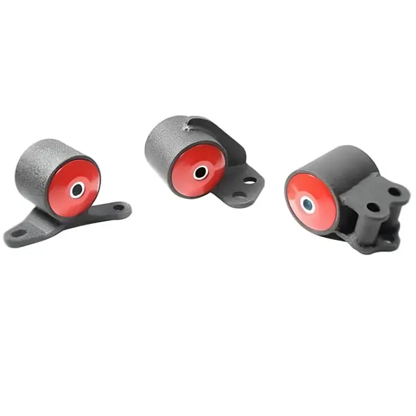 Innovative 06-11 Civic K-Series Black Steel Mounts 75A Bushings (Not K24 Trans)