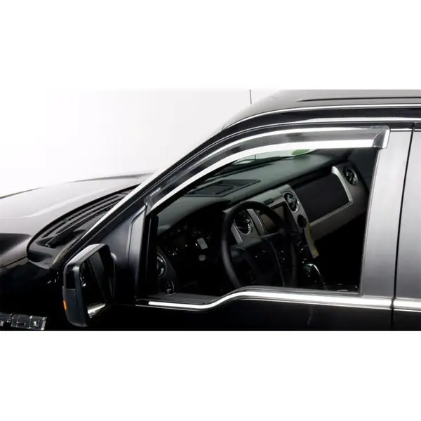 Putco 17-20 Ford SuperDuty - Regular Cab w/ Towing Mirrors (ABS Window Trim) Window Trim Accents