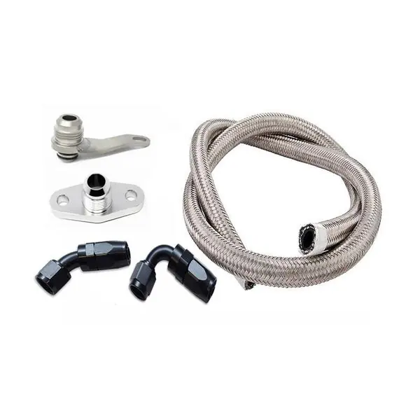Torque Solution Subaru EJ w/ Garrett GT/GTX -10AN Turbo Oil Return Line Kit