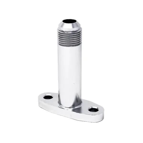 Torque Solution Extended Port Matched Oil Drain Flange: -10AN for T3/T4 PTE / Turbonetics