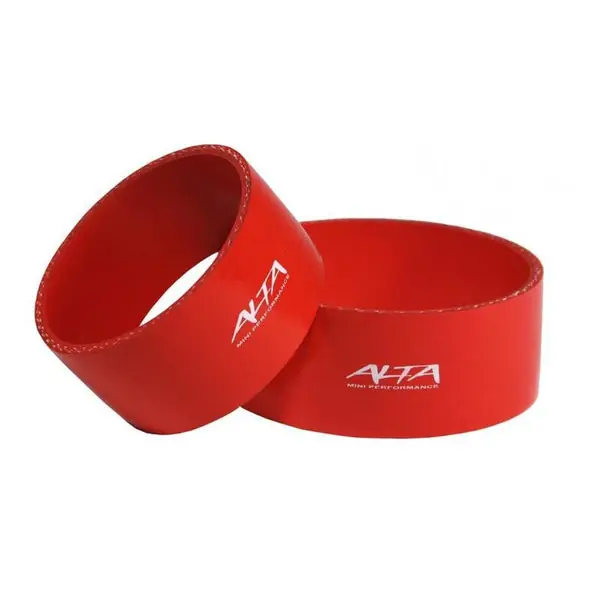 ALTA 02-06 Mini Cooper S/JCW & 02-08 S/JCW Convertible R53 Silicone Boost Couplers - Red
