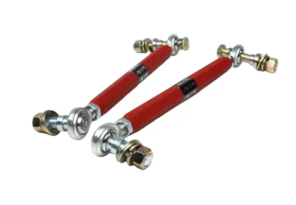 ALTA 02-12 Mini Cooper/S/JCW (Incl. 05-12 Convertible) & 09-12 Clubman Front Endlinks Adj Pair - Red