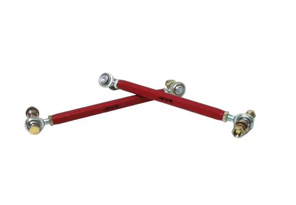 ALTA 02-12 Mini Cooper/S/JCW (Incl. 05-12 Convertible) & 09-12 Clubman Rear Endlinks Adj. Pair - Red