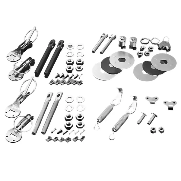 Cusco Body PinS For Hood Aluminum-Black Universal