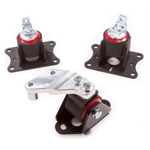 Innovative 04-08 Acura TSX K-Series Black Steel Mounts 75A Bushings