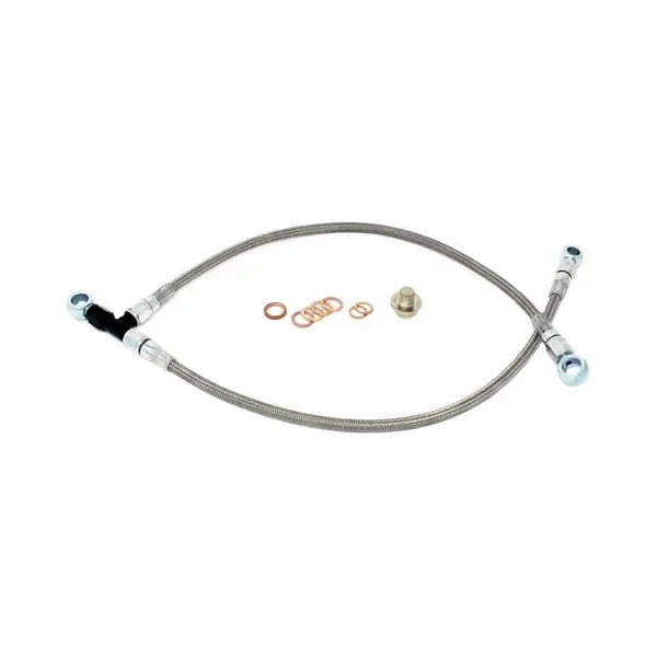 Torque Solution Turbo Oil Feed Line Kit - Subaru EJ Stock Location