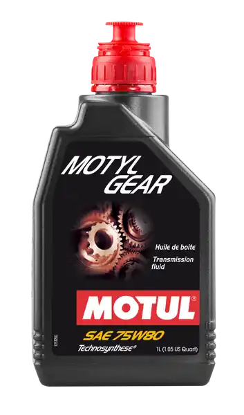 Motul 1L Transmission MOTYLGEAR 75W80 - Technosynthese - API GL-5 / MIL-L-2105D
