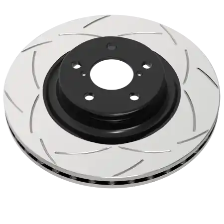 DBA 07+ Honda Civic FD2-R Slotted Street T2 Series Front Rotor