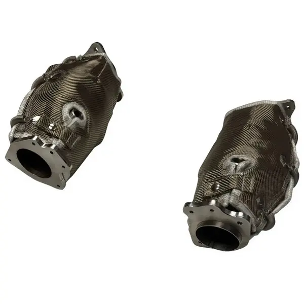 Kooks 23+ Chevrolet Corvette C8 Z06/LT6 5.5L 3in. SS 5in. Bodied Ultra-GREEN Conn. w/Blankets