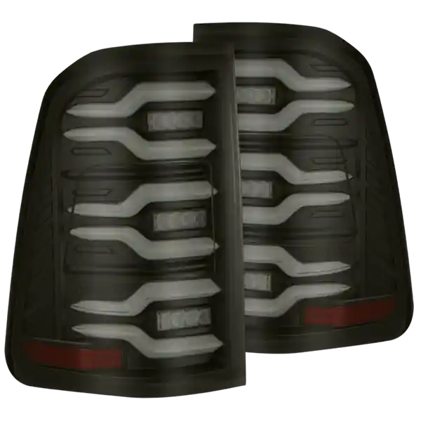 Alpharex 2025 Dodge Ram 1500 Luxx-Series LED Tail Lights - Black