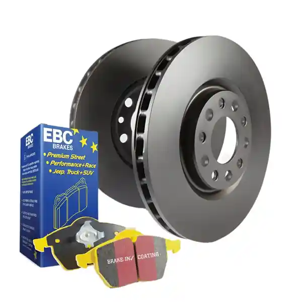 EBC S13 Rear Brake Pad and Rotor Brake Kit for Mazda 3