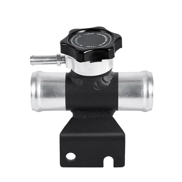 Mishimoto 08-15 Mitsubishi Lancer Evo X Coolant Fill Inlet - Black